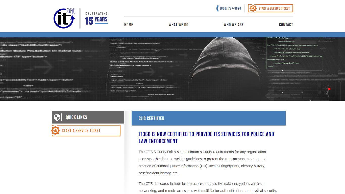 CJIS Certified - IT360